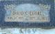 Headstone of David Christopher Cooke