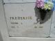 Crypt of Victor Abraham 'Vic' Frederick and Ina Marie Fontenot Frederick