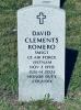 Headstone of David Clements Romero Headstone of David Clements Romero