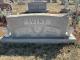 Headstone of Bill Ray Ivins and Mary Ruth McIntyre Ivins