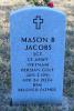Headstone of Mason Burney Jacob