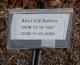 Grave Marker of Billy Joe 'Bill' Burch