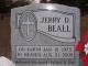 Headstone of Jerry Dewayne Beall