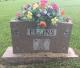 Headstone of Manson Eugene Elkins and Juanita Briggs Elkins