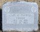 Headstone of Carl Rufus Parrish