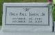 Headstone of Oren Paul Simon, Jr.