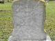 Headstone of Jeremiah Jeferson 'Jerry' Scrimshire