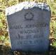 Headstone of Lydia Mabel Johnston Wagner