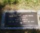 Headstone of Harold Valjean Pate