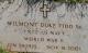 Headstone of Wilmont Duke Tidd, Sr.