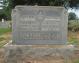 Headstone of Walker Reynolds Bumgardner and Martha Jane Fox Bumgardner