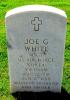 Headstone of Joe Glenn White