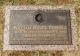 Headstone of William David Tunnell