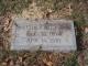 Headstone of Esther Houston Wills Adkins