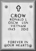 Crypt of Ronald Lowell Crow