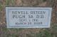 Headstone of Dr. Newell Osteen Pugh, Sr.