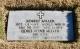 Headstone of Robert Shirley Miller and Doris Irene Ross Miller