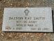Footstone of Dalton Ray Smith