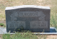 Headstone of Warner Elderwood Sturgeon and Flora Belle Bryant Sturgeon