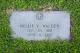 Headstone of Nellie Viola Goolsbee Walden