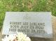 Headstone of Robert Lee LeBlanc