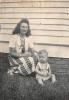 Margaret Caldwell Bourgeois with son Robert