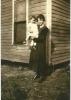 Helen Bernice Vaughn (baby) with unknown woman